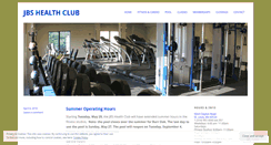 Desktop Screenshot of jbshealthclub.com